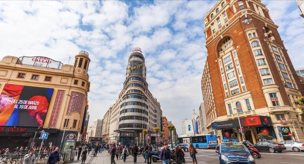 Apartments Plaza Callao Madryt Zewnętrze zdjęcie